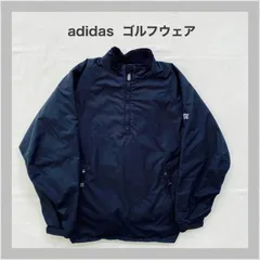 adidas　アディダス　アディダスゴルフ　ハーフジップ　プルオーバー　ゴルフ　ゴルフウェア　サイドジップ付き　長袖　メンズ　　M