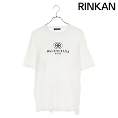 バレンシアガBBロゴTシャツ　新品未使用 BALENCIAGA バレンシアガ BB Logo Print Tee フロントロゴ