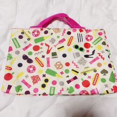 kate spade NEW YORK × MORE ニューヨークプリント BAG IN BAG