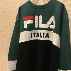 FILA フィラ ビッグロゴ 長袖 スウェット トレーナー 3色カラー