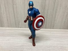 即購入ok!!】MARVEL キャプテンアメリカ フィギュア 貯金箱 - メルカリ
