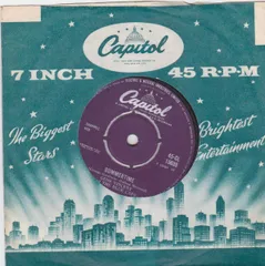 英7” Gene Vincent & His Blue Caps Summertime 45CL15035 Capitol Records /00080