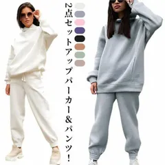 上下セット パーカー スウェット 無地 トレーナー ボトムス カジュアル 長袖 ルームウェア 厚手 サイドポケット トップス パンツ ズボン スポーツジム 部活 ウォーキング 運動 スウェット 春 xzjhihu#