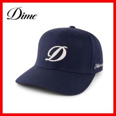 DIME ダイム Cursive D Full Fit Cap ネイビー キャップ ハットのサムネイル