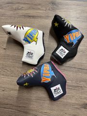 ゴルフパターカバー  ピンタイプ　マグネット開閉