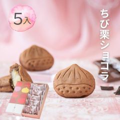 栗焼き菓子「ちび栗ショコラ 」5入 【恵那栗工房 良平堂】