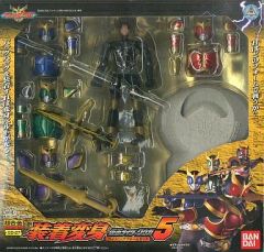 未開封】装着変身仮面ライダークウガ5ライジングフォームセット 超合金