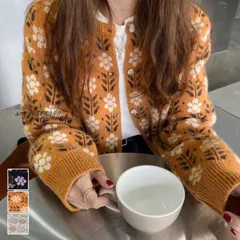 花柄 ジャガードカーディガンレディース ant4y568458