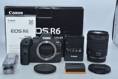 【特上品】 Canon キヤノン EOS R6 RF24-105 IS STM レンズキット EOSR6-24105ISSTMLK　＃8411