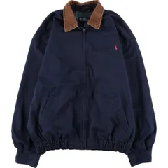 ラルフローレン ドリズラージャケット　コーデュロイ　ネイビー　XL Polo Ralph Lauren Corduroy Drizzler Jacket 濃紺 M ポロ