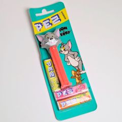 ☆ DEADSTOCK ( MINT ON CARD ) / VINTAGE1996 ☆ [ Tom and Jerry ( 톰과 제리 ) ] PEZ / 애완 동물 [ 톰 캣 ] 유럽 PEZ (오스트리아) / 쥐 〚 아메리칸 잡화 아메토이 〛