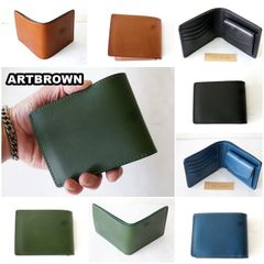 ＡＲＴＢＲＯＷＮ　アートブラウン　ショートウォレット　二つ折り財布 　ブッテーロレザー　GGW00145AB
