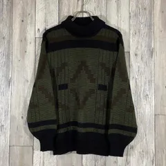 OLD unknown 90s ヴィンテージ 日本製 タートルネック ニット