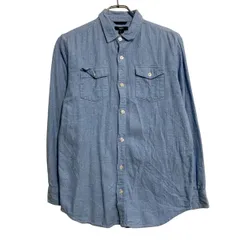 GAP 長袖 無地シャツ ギャップ XXL ライトブルー ポケット キッズ 古着卸 アメリカ仕入 a612-6815