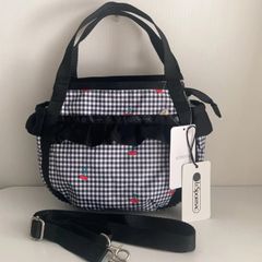 レスポートサック　チェリースィート柄　スモールジェニー　ショルダーバッグ　2way トートバッグ