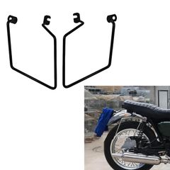 W400 W650 W800 カワサキ サドルバッグサポートブラケット 互換品 ソリッドスチール確り Yoothi サイドマウントトランクバッグホルダー