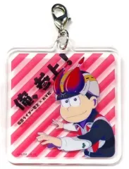【中古】キーホルダー・マスコット(キャラクター) おそ松 「えいがのおそ松さん×平成仮面ライダーコラボSHOP トレーディングアクリルチャーム 6つ子が変身!ver. 」