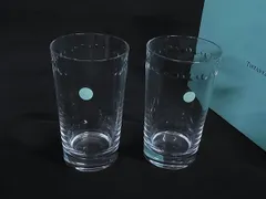 ■新品■未使用■ TIFFANY＆Co ティファニー スウィング グラス  タンブラー コップ 食器 テーブルウェア 2個セット クリア BM8635のサムネイル