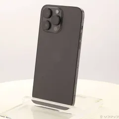 〔中古品〕 iPhone14 Pro Max 512GB スペースブラック MQ9F3J／A SIMフリー【371】