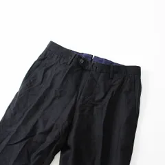 メンズ PT01 ピーティーゼロウーノ ウール ロングパンツ 44/ブラック ボトムス 男性用 スラックス【2400013279758】のサムネイル