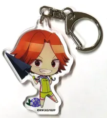 【中古】キーホルダー 鏑木一差 「弱虫ペダル LIMIT BREAK×and GALLERY collaboration cafe アクリルキーホルダー」