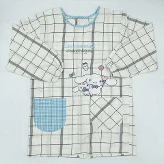 Sanrio　サンリオ　保育士エプロン割烹着　シナモロール　ホワイト　M～Lサイズ　□□