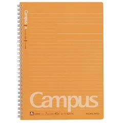 (まとめ）【コクヨ】キャンパスツインリングノート ドット入り罫線 A罫 40枚 セミB5  ｽT115AT 【×30セット】