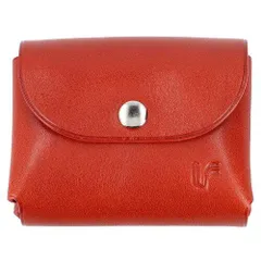 【新品・5営業日で発送】Lafiel(ラフィール) シームレスシリーズ 牛革ミニウォレット 02・アカ 005000100 (2140741)