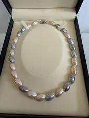 【希少】TASAKI タサキ K18WGマベパールネックレス　約40㎝