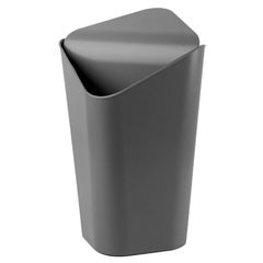 【umbra】 ゴミ箱 コーナーカン 5L ふた付き 角型 ペール ダストボックス チャコール 1