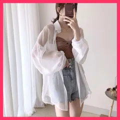 ★スタッフおすすめ★シャドウストライプボリュームスリーブシアーシャツ  ◇  シャドウストライプボリュームスリーブシアーシャツシ 上品　おすすめ おしゃれ　★売れ筋★　人気 高見え　高級感