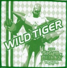 [중고] 수건·수건(캐릭터) 와일드 타이거 오리지널 손수건 [극장판 TIGER & BUNNY -The Rising-] 오리지널 음료 구입자 특전