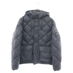 AIGLE (エーグル) キルティング ジップアップ ダウンジャケット ZBHJ617 ネイビーのサムネイル