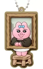 【中古】食玩 キーホルダー 絵画 「おぱんちゅうさぎ ラバマスグミ」