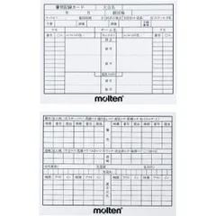 moiten XFSN サッカー用審判記録カード レフリー用品のサムネイル