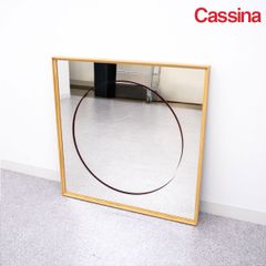 【展示品】Cassina カッシーナ 083 DEADLINE - Eternal Sun デッドライン エターナルサン ミラー ウッドフレーム ナチュラル ロン・ギラッド 定価43万