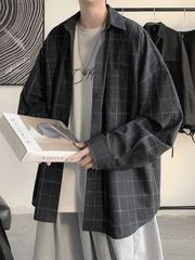 シャツ メンズ 吸汗速乾 カジュアル チェック吸汗速乾 春秋 カジュアルシャツ