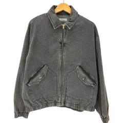 レイジブルー RAGEBLUE フライトZIP シャツ BZ ブラック デニム ジャケット メンズ JPN：M 