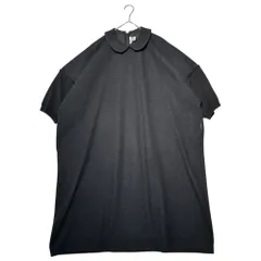 COMME des GARCONS COMME des GARCONS(コムデギャルソンコムデギャルソン) 12AW Round-Neck Knit Oversized Sleeve-Split Dress 丸襟 ニット オーバーサイズ 袖切替 ワンピース