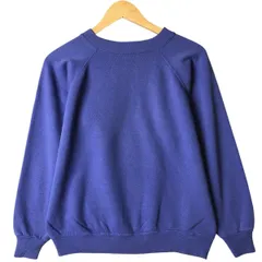 古着 90年代 ヘインズ Hanes HER WAY 無地 ブランクスウェットシャツ トレーナー USA製 レディースM相当 ヴィンテージ/eaa570679