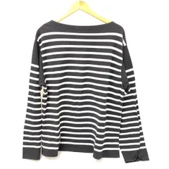 □□LENO カットソー バスクシャツ 0(M) 古着 H2201-CS001 ブラック