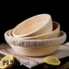 発酵かご4点＋布カバー4点 バヌトン バラ売り致します！ 発酵かご