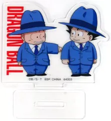 【中古】雑貨 クリリン＆孫悟空 ドラゴンスタンドコレクション 「一番くじ ドラゴンボール EX 激闘!!天下一武道会」 F賞