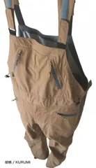 HID エイチアイディ BIB PANTS 胡桃(茶)Lサイズ