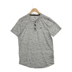 Mサイズ　HOLLISTER ホリスター Tシャツ カットソー 半袖 メンズ M グレー 20240415-0001