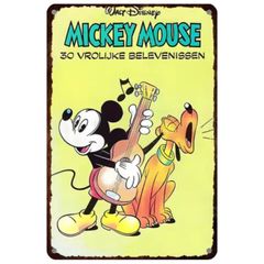 【830】新品 レトロ ブリキ看板 ★ Disney Mickey Mouse ★ ミッキーマウス ミニーマウス ディズニー アメリカン雑貨 ガレージ フェンス ヴィンテージ