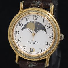 稼働品 SEIKO AVENUE アベニュー ムーンフェイズ 6F34-6000 - メルカリ