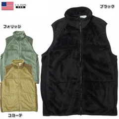 米軍タイプ ECWCS GEN3 LEVEL3 フリースベスト #JV032YN レベル3 ジェネレーション3 L3 3RDGEN ミリタリーベスト レイヤード メンズ