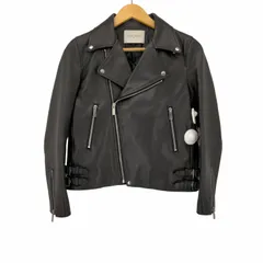 ユナイテッドアローズ UNITED ARROWS ラムレザーダブルライダースジャケット レディース JPN：38 のサムネイル