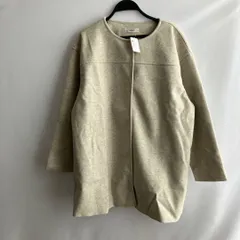 訳あり新品未使用タグ付き3L大きいサイズゆったりベージュアウターコート